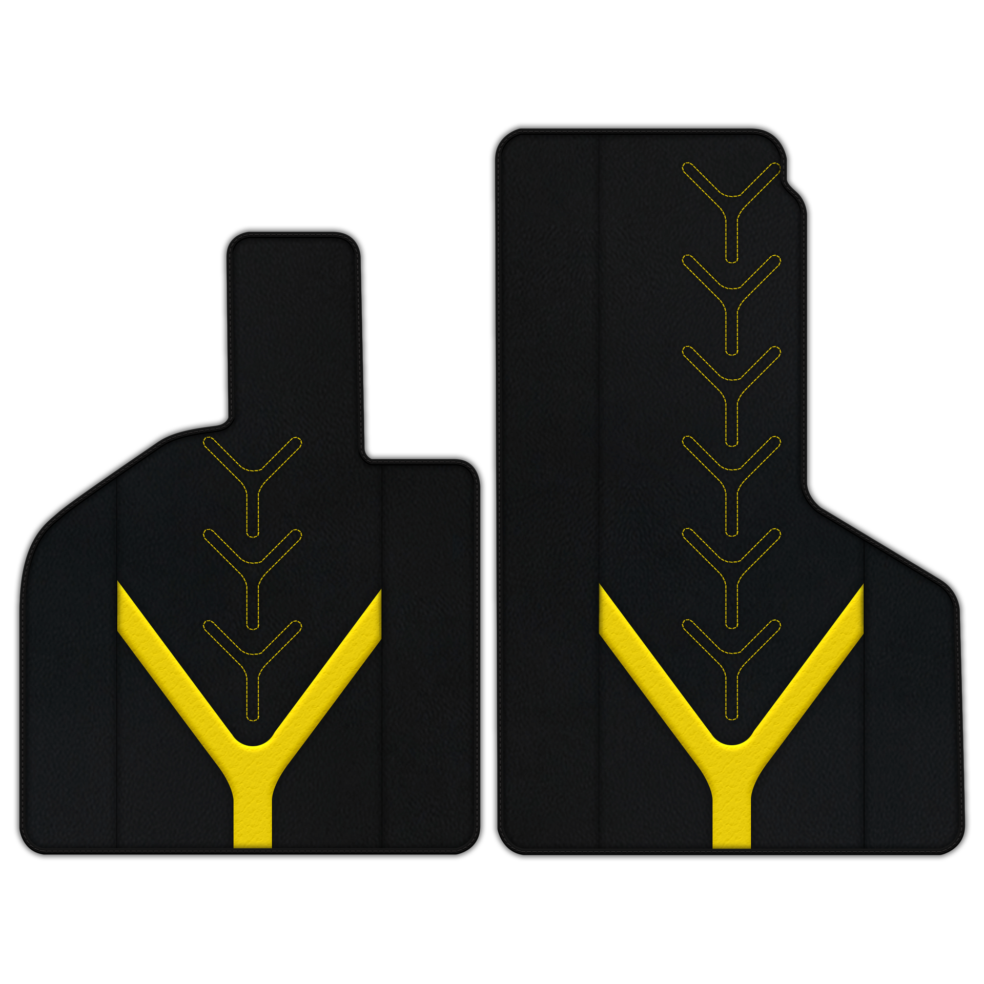 Custom Leather Floor Mats for Lamborghini Huracan Tecnica 2022-2024