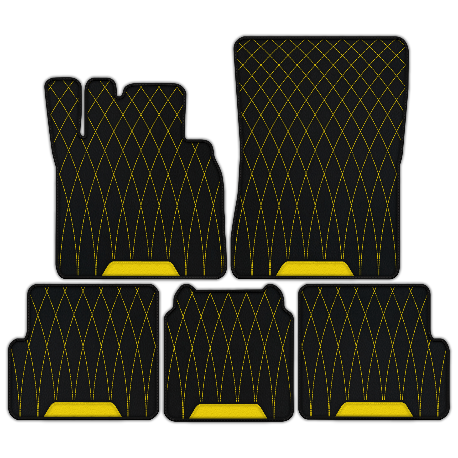 Custom Stylish Leather Floor Mats for Mercedes Benz G-Class W463