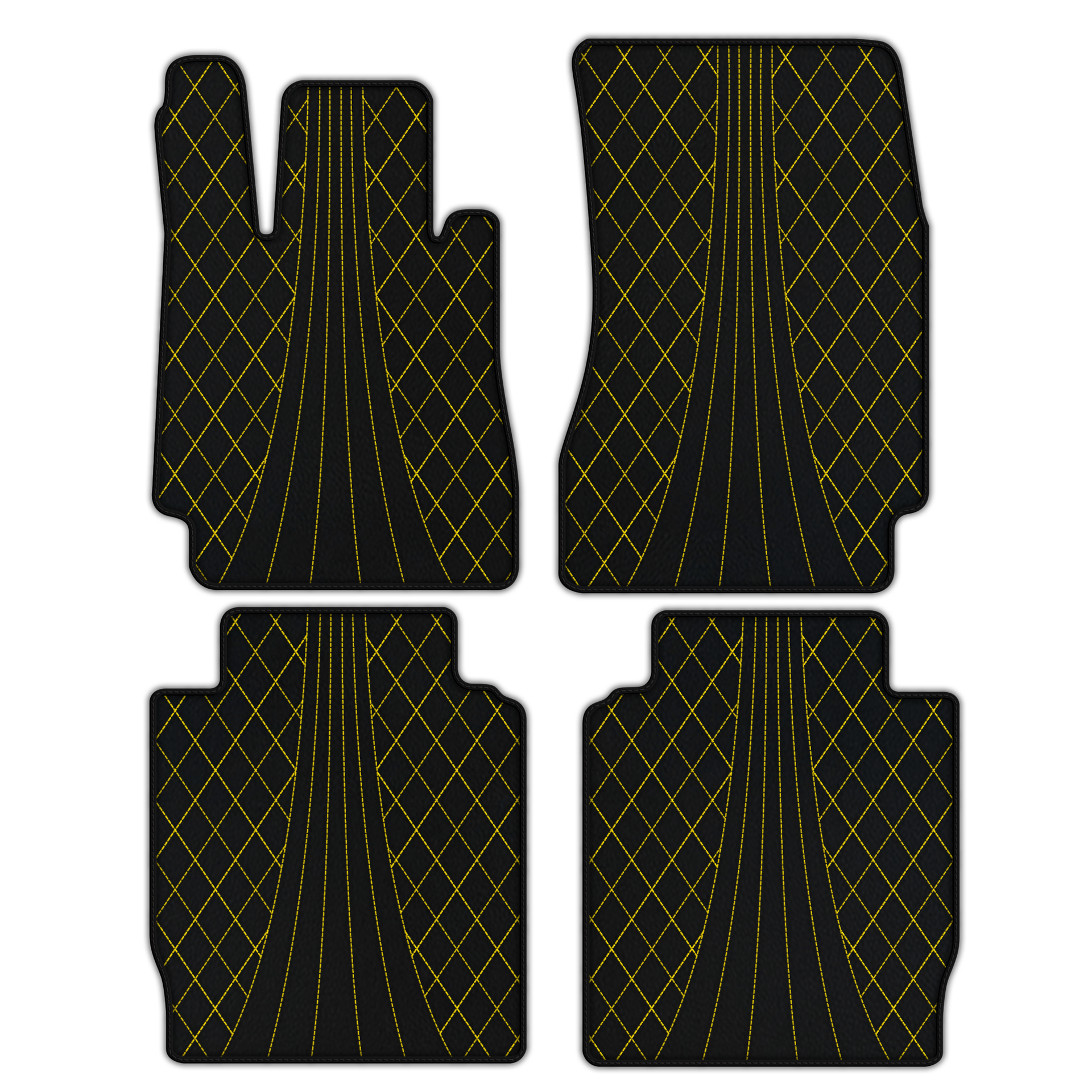 Leather Floor Mats for Mercedes Benz Maybach 57S (2003-2013)