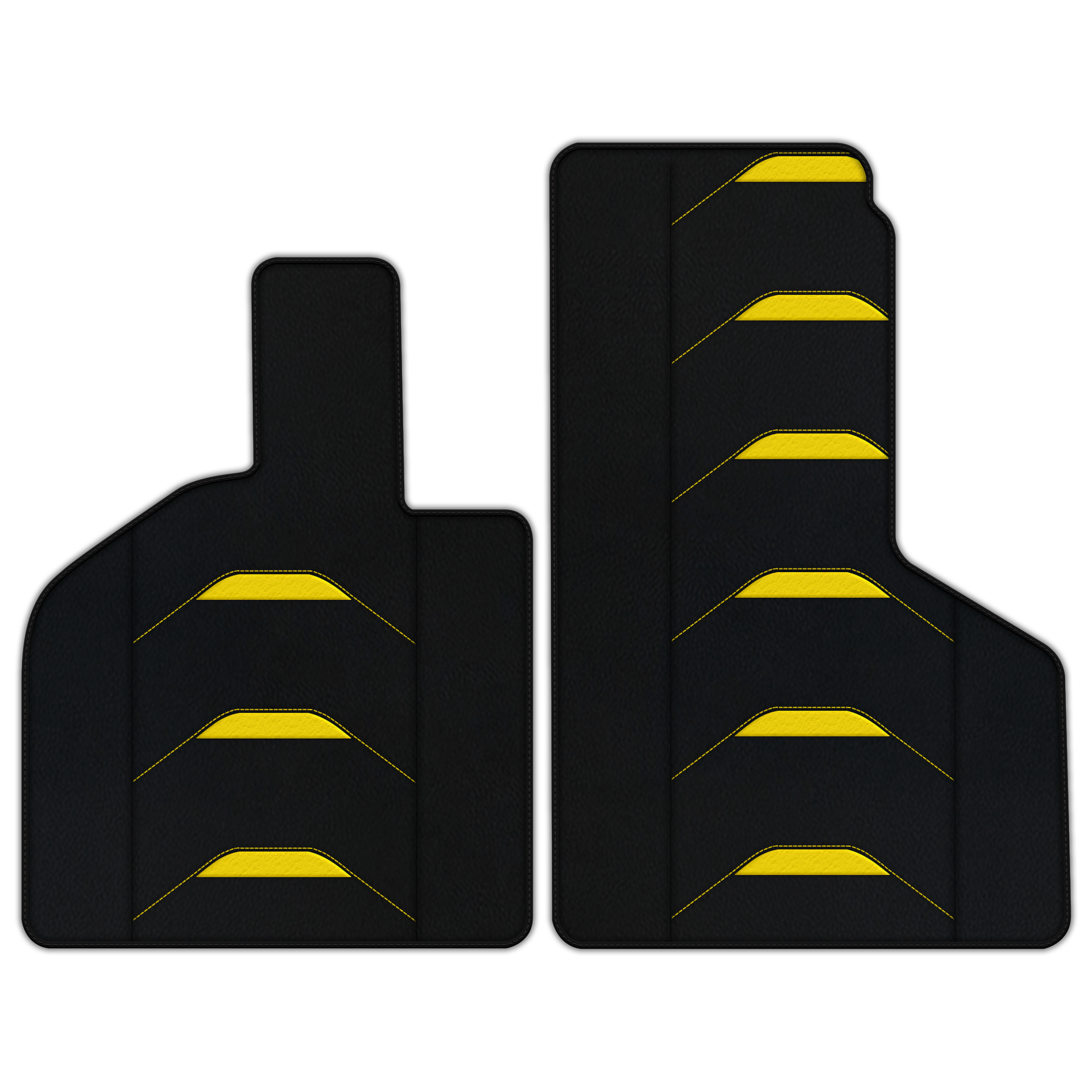 Customizable Leather Floor Mats AW24 for Lamborghini Huracan 2023-2024