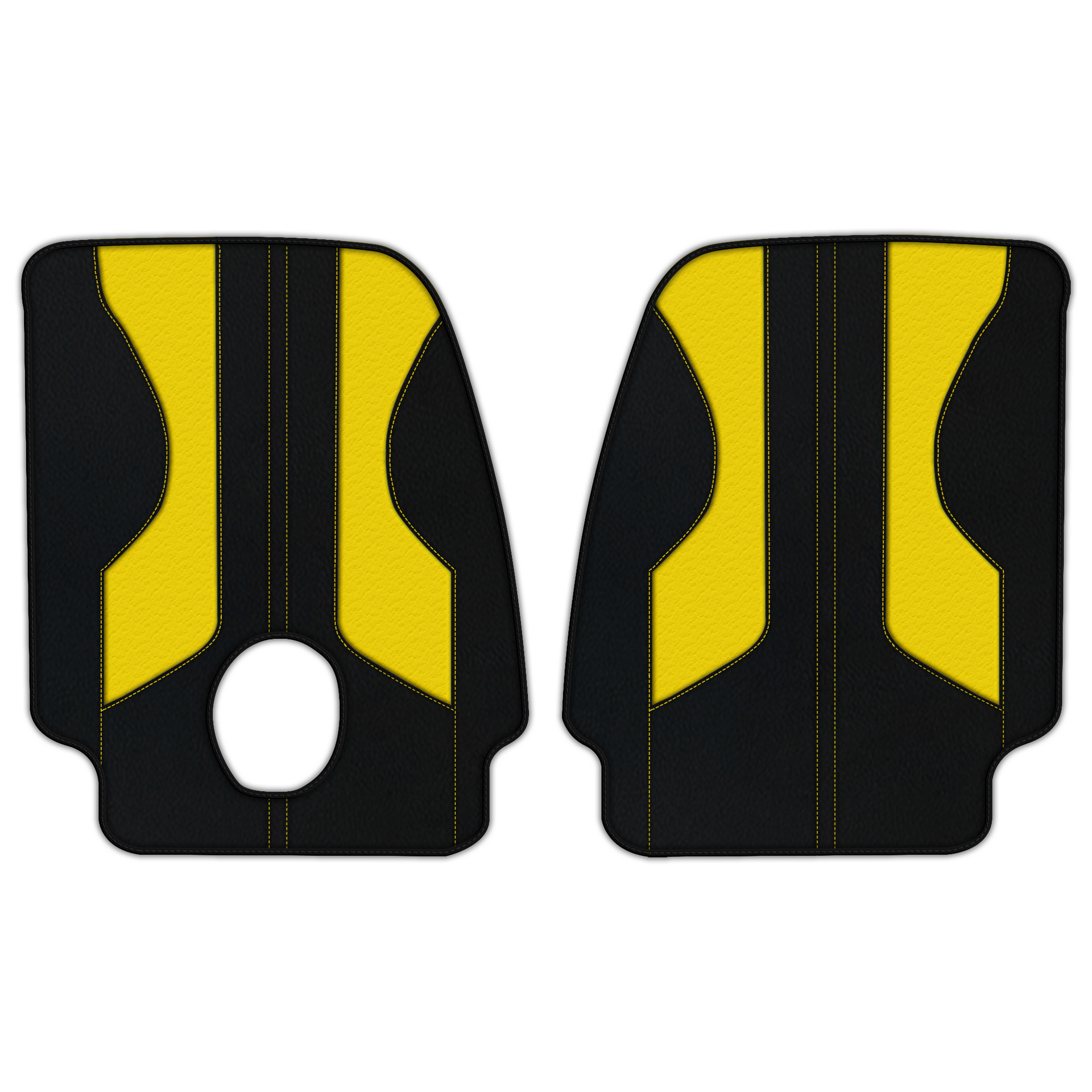 Customizable Leather Floor Mats - ER56 V2 Edition for Ferrari SF90