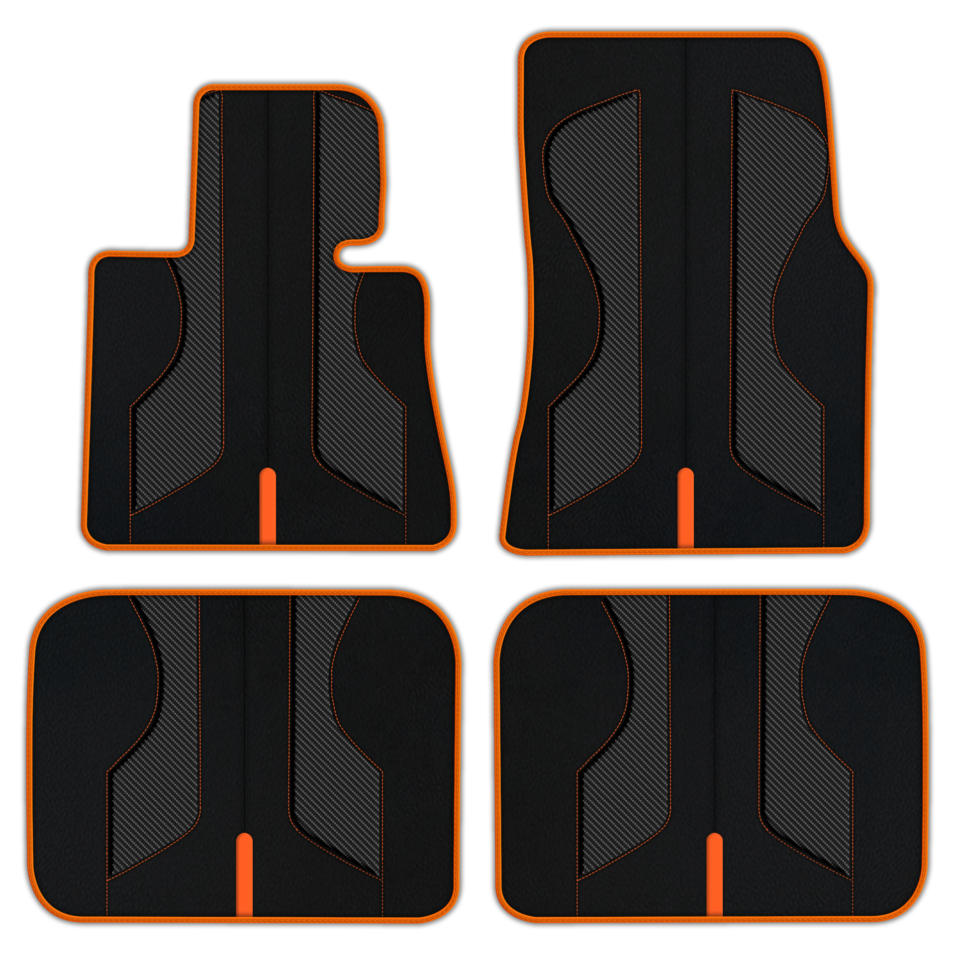 Customizable Leather Floor Mats for Rolls Royce Phantom Sedan