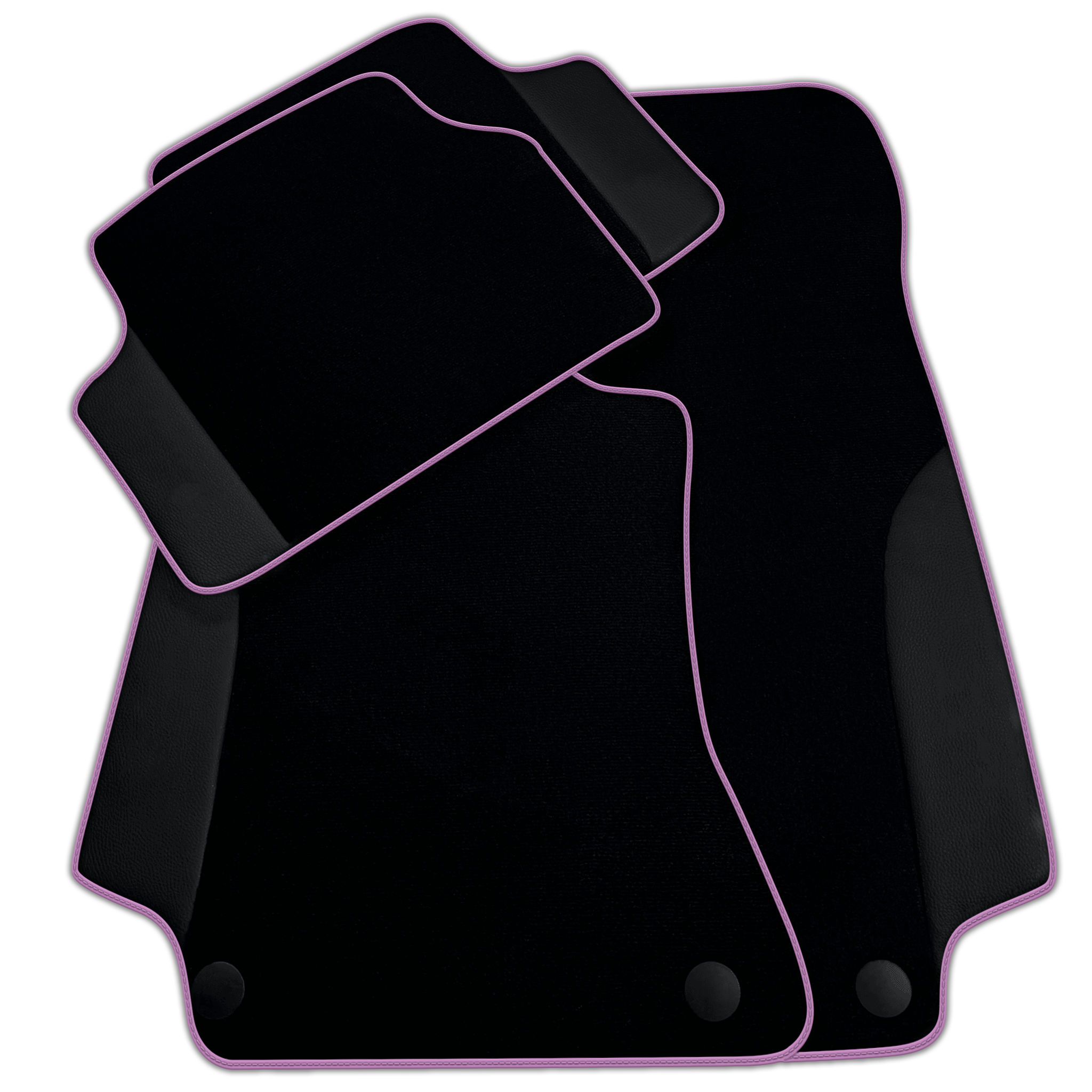 Customizable Black Floor Mats For Mercedes Benz GLE-Class C167 Coupe - 5 Seats (2020-2023) Hybrid