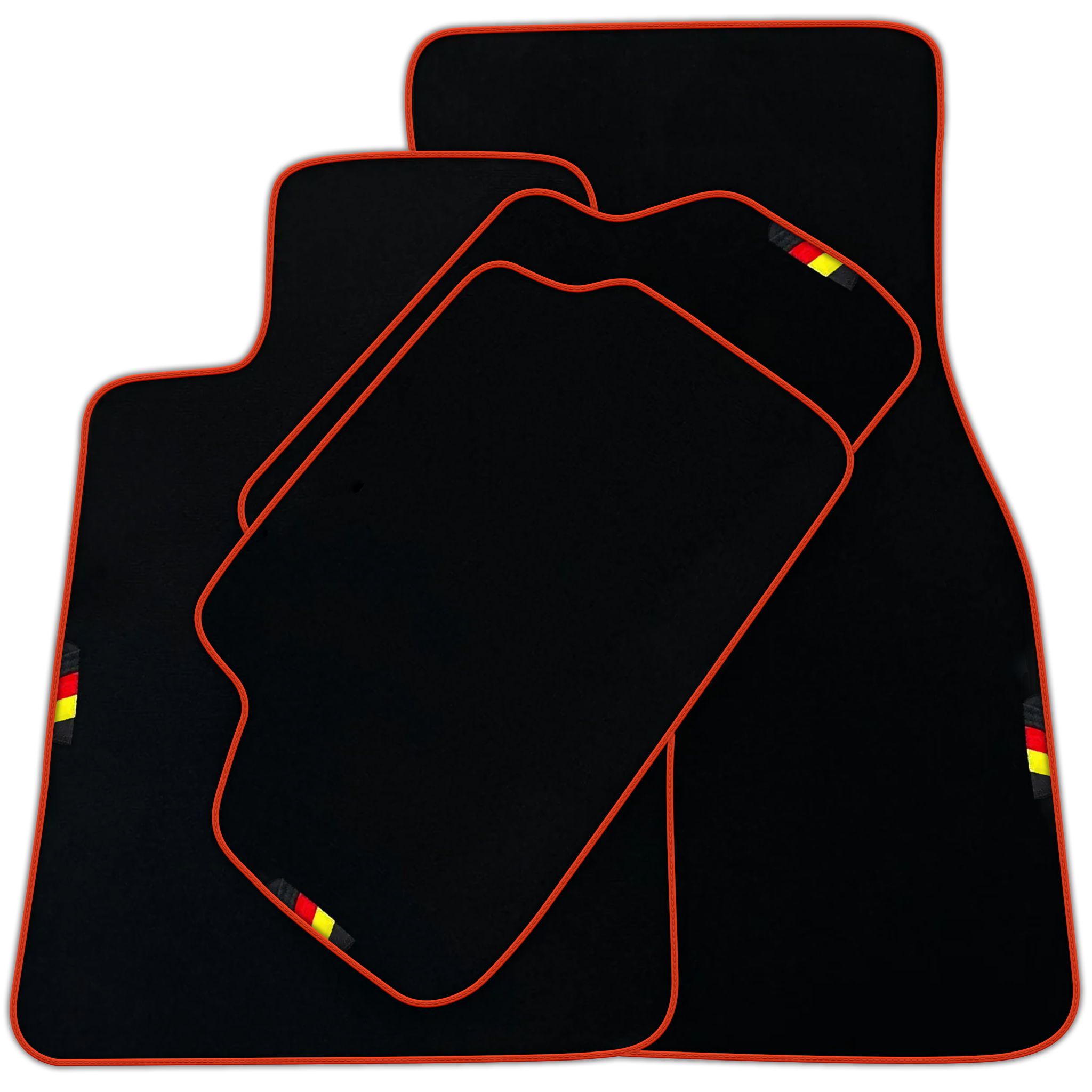 Black Floor Mats For BMW X6 Series G06 Germany Edition | Various Trim Colors