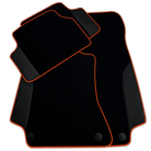 Customizable Black Floor Mats For Mercedes Benz GLA-Class H247 (2021-2023) Hybrid