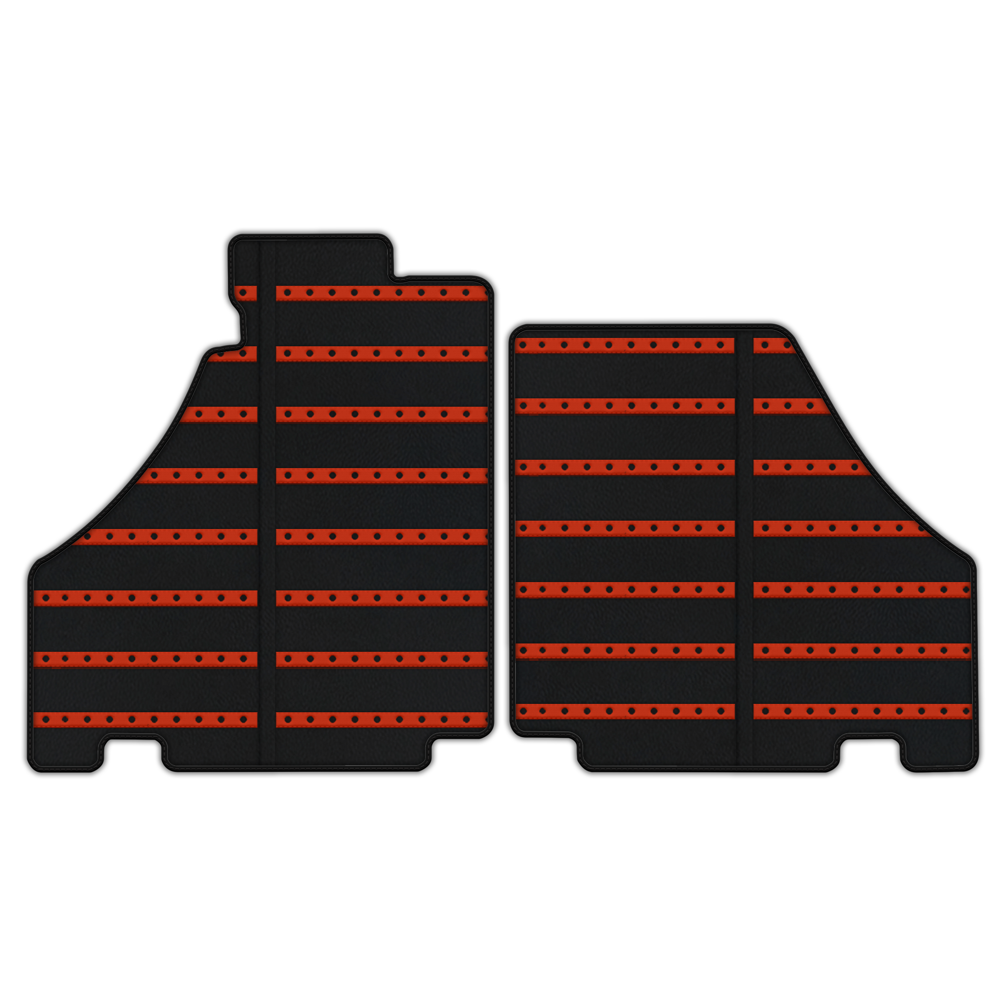 Luxury Leather Daytona Floor Mats for Ferrari 360 Challenge Stradale