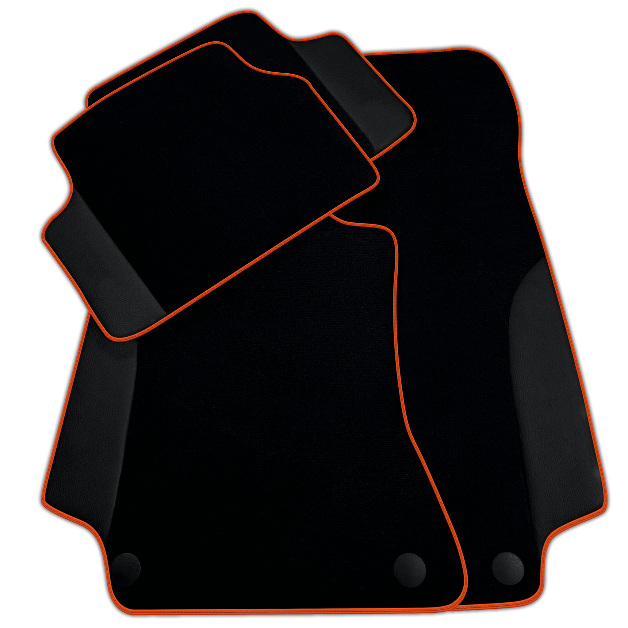 Customizable Black Floor Mats For Mercedes Benz GLE-Class C167 Coupe - 5 Seats (2020-2023) Hybrid