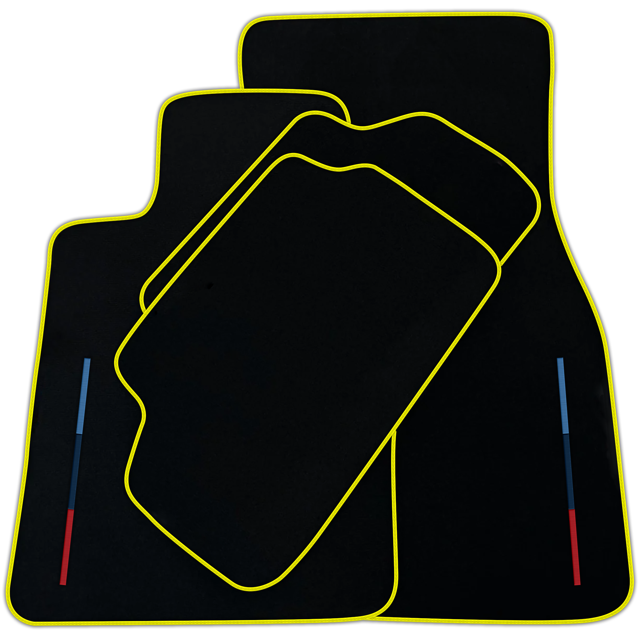 Black Floor Mats For BMW 3 Series E90 Tailored Set | Various Trim Colors