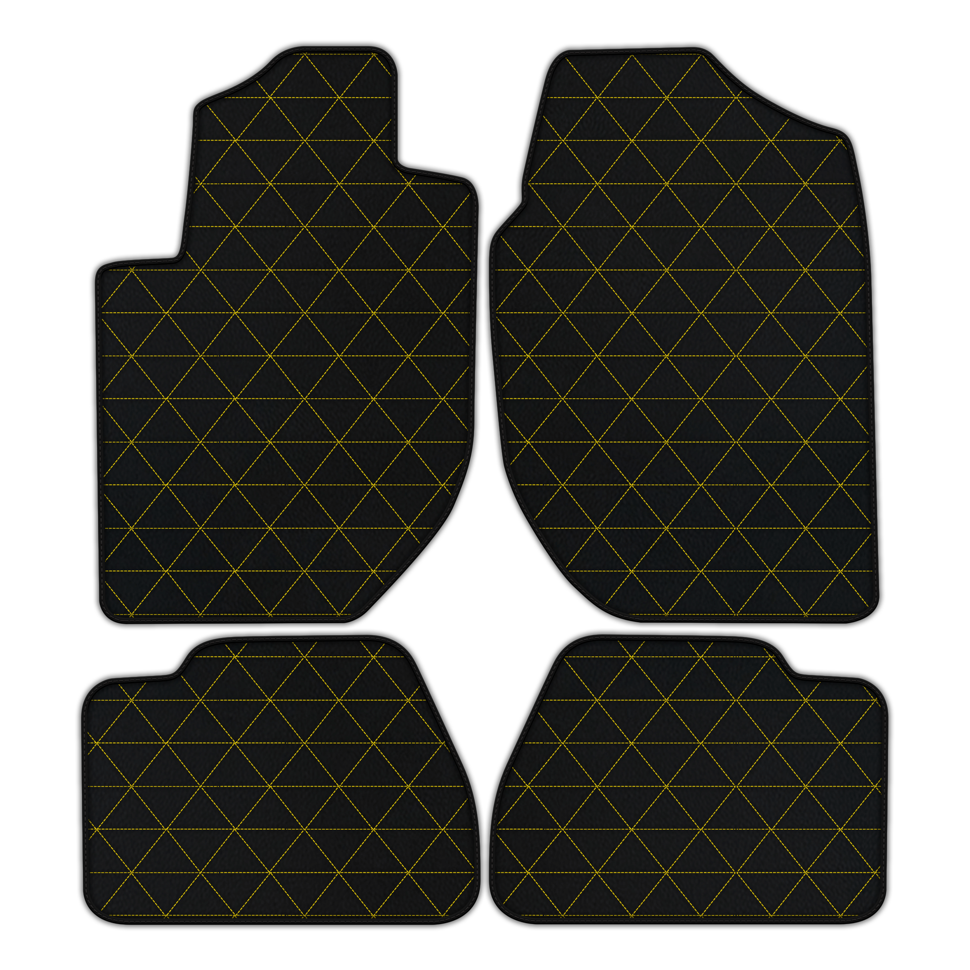 Customizable Leather Floor Mats for Land Rover Freelander (2003-2007)