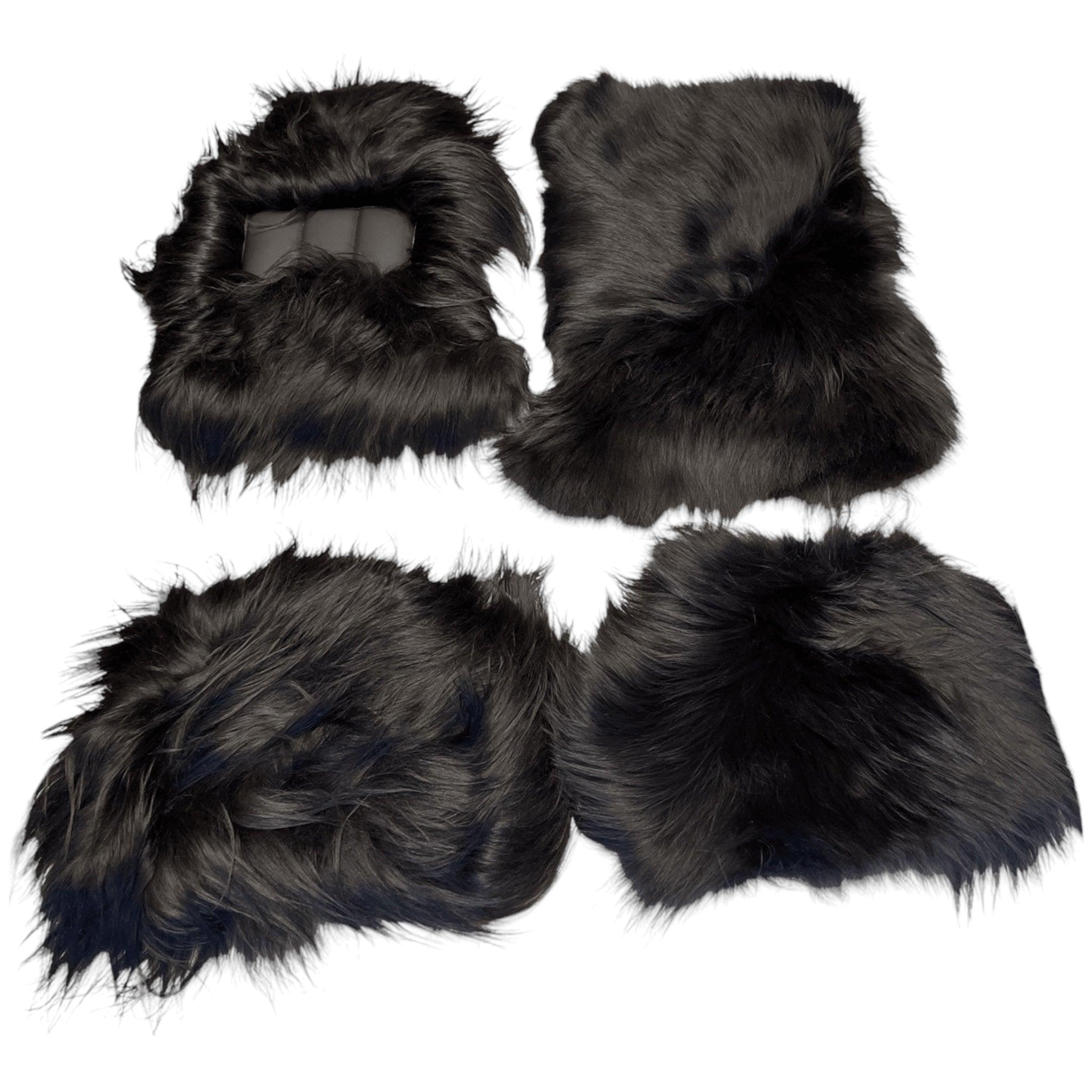 Various Colors of Sheepskin Floor Mats Tailored for the Alfa Romeo Giulia (1962-1978) - AutoWin
