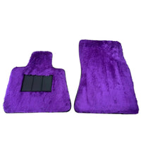 Violet Sheepskin Floor Mats for Rolls-Royce Wraith (2013-2023) - AutoWin