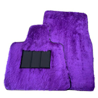 Violet Sheepskin Floor Mats for Rolls-Royce Wraith (2013-2023) - AutoWin
