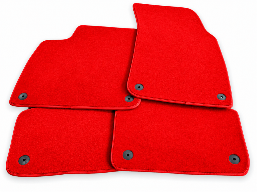 Customizable Floor Mats For Lamborghini Urus Red Tailored Carpets