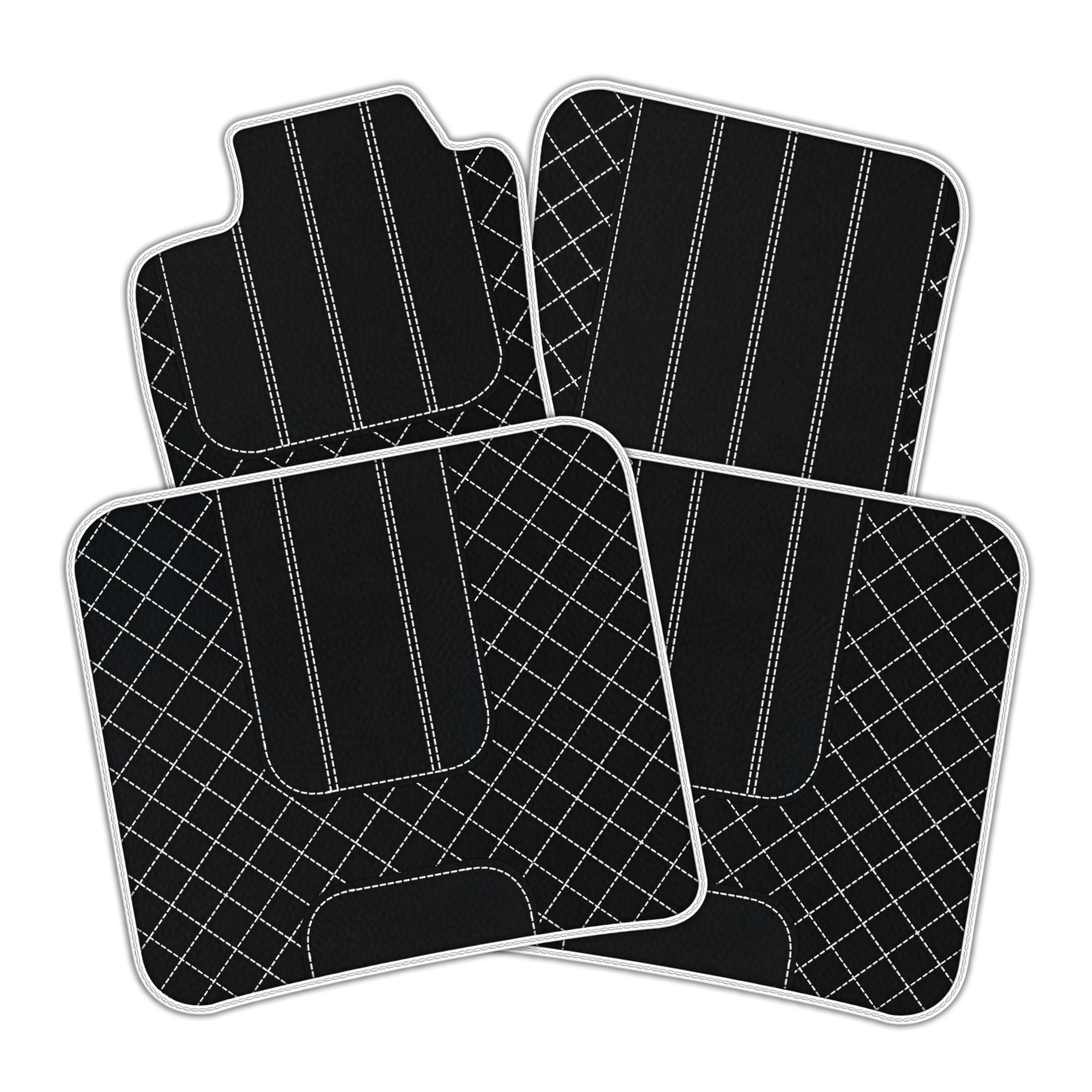 Customizable Leather Floor Mats with AW1 Pattern for Bentley Flying Spur (2019-2023) - AutoWin