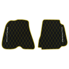 Premium Black Leather Floor Mats for Ferrari F12 (2012-2022)
