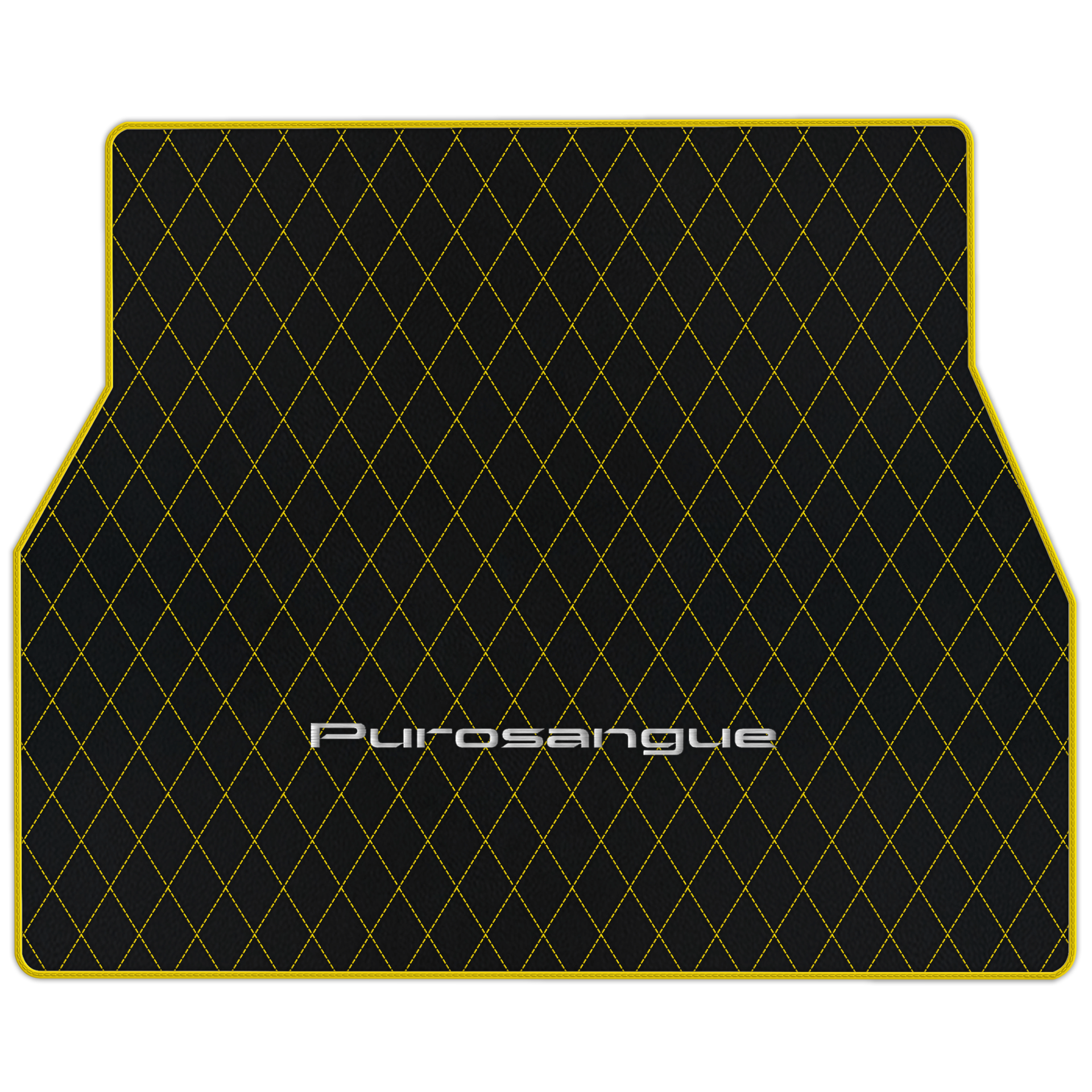 Premium Black Leather Floor Mats for Rolls Royce Shadow (1965-1977)