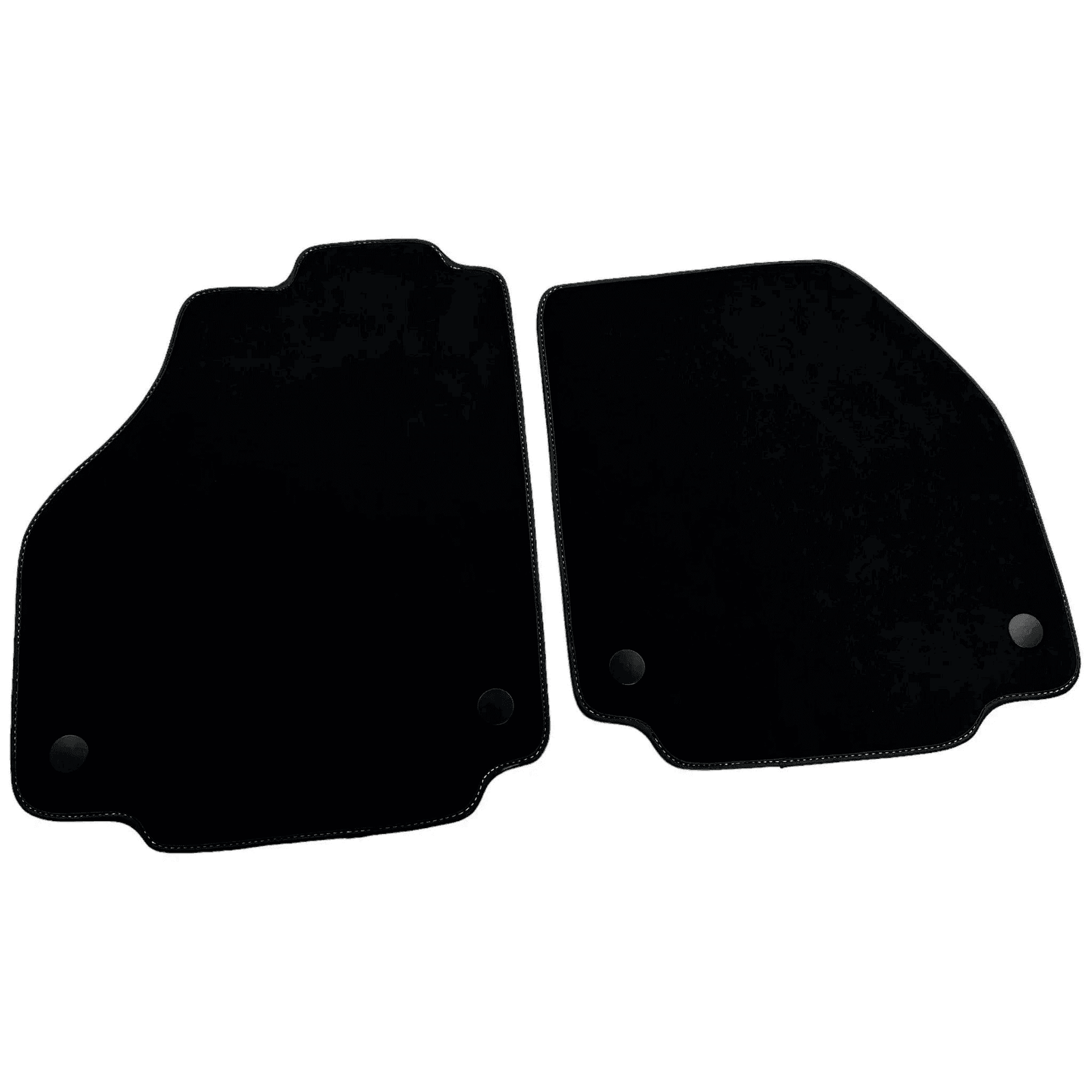 Alcantara Black Floor Mats For Ferrari 488 Pista Spider (2019-2021) - AutoWin