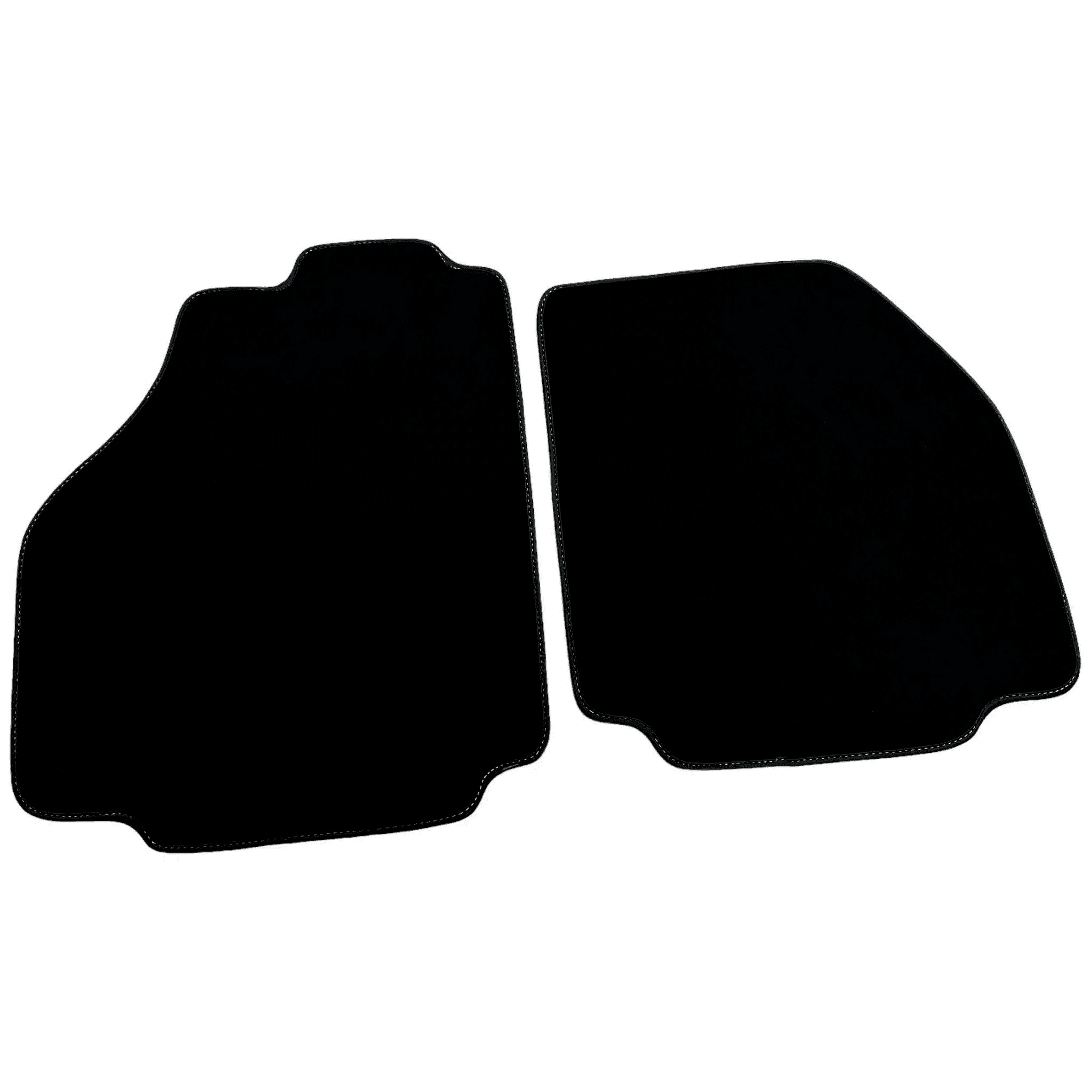 Alcantara Black Floor Mats For Ferrari 488 Pista Spider (2019-2021)