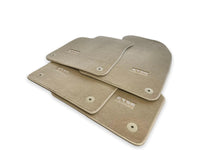 Beige Floor Mats for Audi A6 - C5 Avant Facelift (2002-2004) | ER56 Design - AutoWin