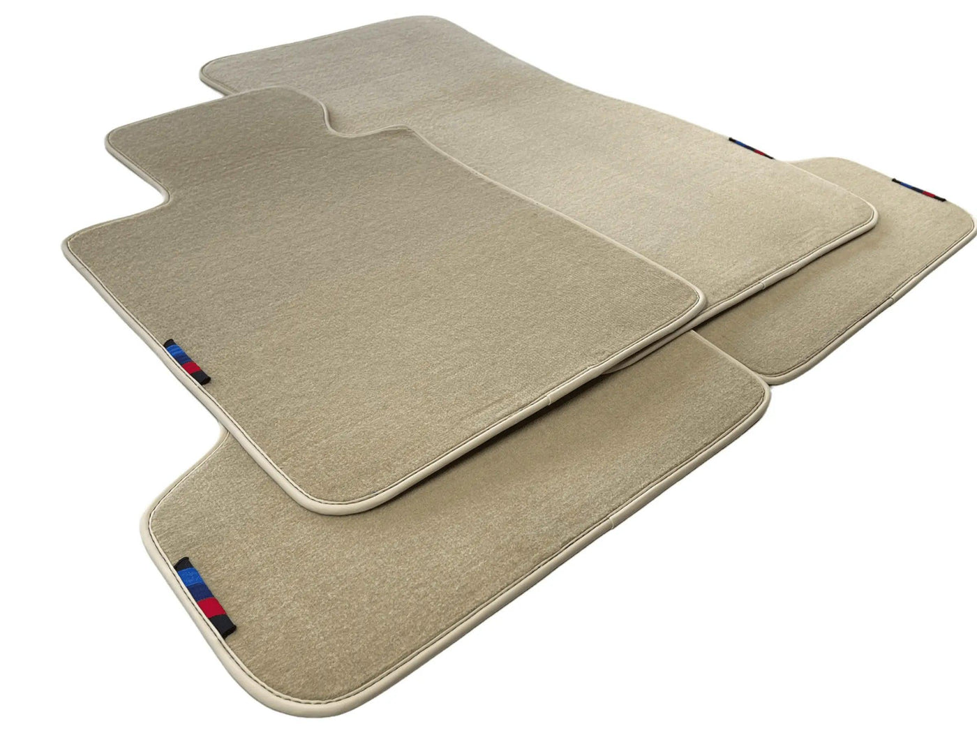 Beige Mats For BMW 4 Series G23 Convertible With M Package - AutoWin
