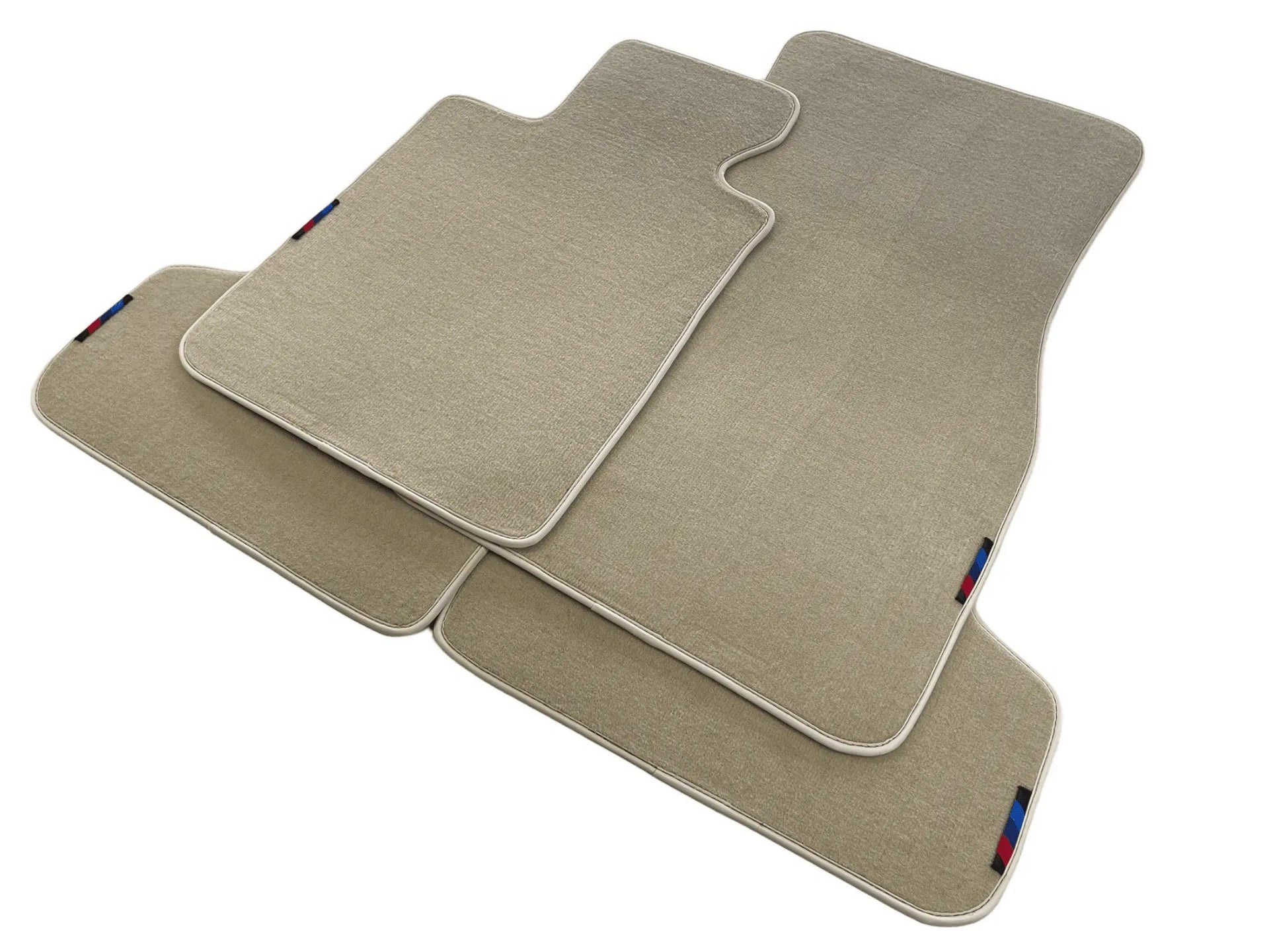 Beige Mats For BMW 5 Series E61 Wagon With M Package - AutoWin