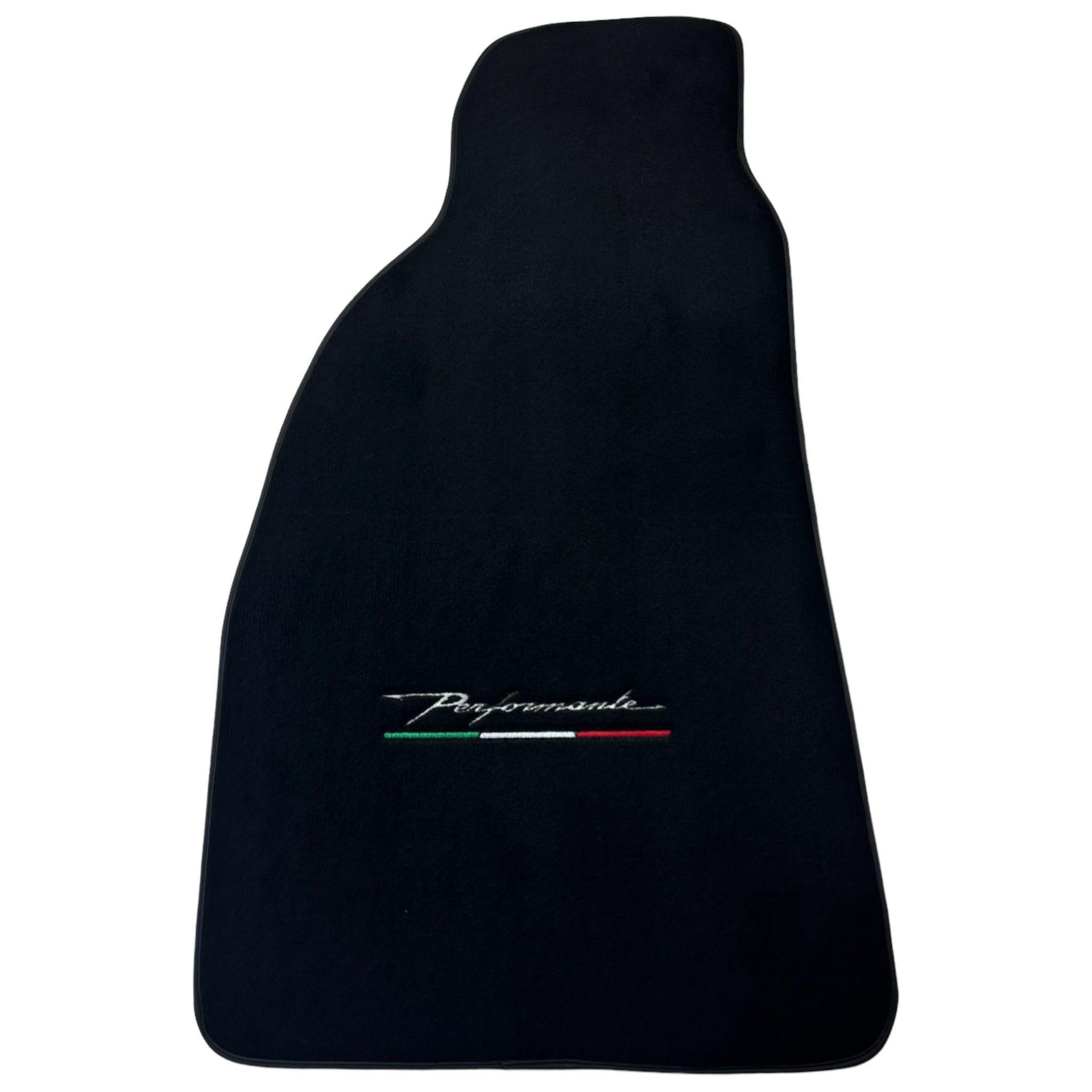 Black Floor Mats for Alfa Romeo Spider 939 (2006-2010) Perfomante - AutoWin