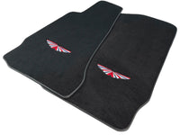 Black Floor Mats For Aston Martin DB9 (2004-2016) | ER56 Design - AutoWin