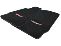 Black Floor Mats For Aston Martin DB9 (2004-2016) | ER56 Design - AutoWin