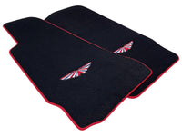 Black Floor Mats for Aston Martin V12 Vanquish S (2004-2007)