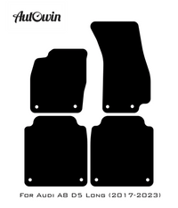 Black Floor Mats for Audi A8 D5 Long (2017-2023) | ER56 Design - AutoWin
