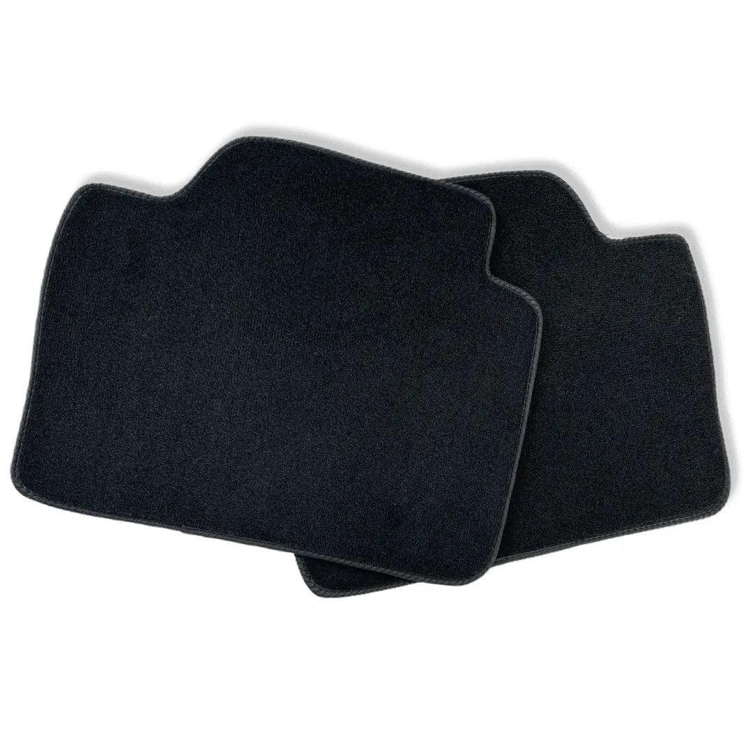 Black Floor Mats For BMW 4 Series G23 Convertible With 3 Color Stripes Tailored Set Perfect Fit - AutoWin