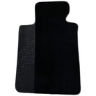 Black Floor Mats for BMW 5 Series G30 Sedan (2016-2023) with Alcantara Leather - AutoWin