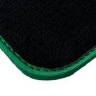 Black Floor Mats For BMW X3M Series F97 | Green Trim - AutoWin