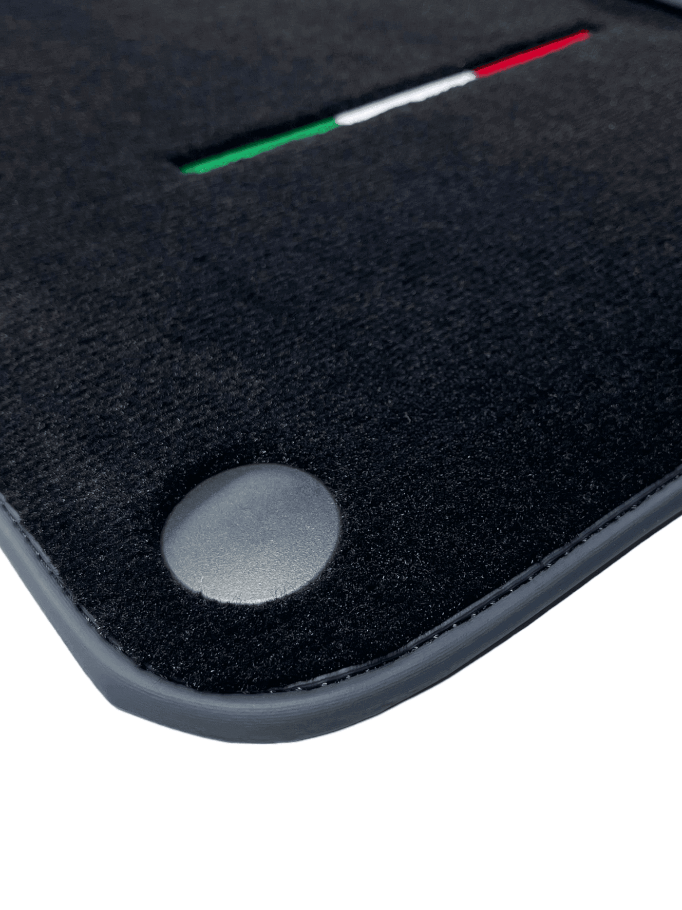 Black Floor Mats For Ferrari 612 Scaglietti 2005-2011 Italian Edition - AutoWin