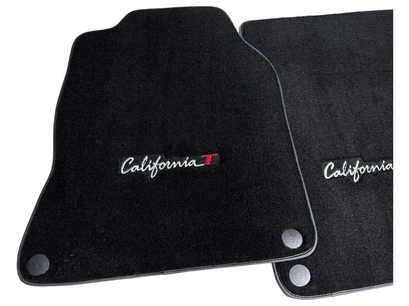 Black Floor Mats For Ferrari California T 2015–2018 - AutoWin