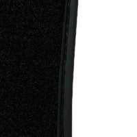 Black Floor Mats For Ferrari California T 2015–2018 with Brown Leather - AutoWin