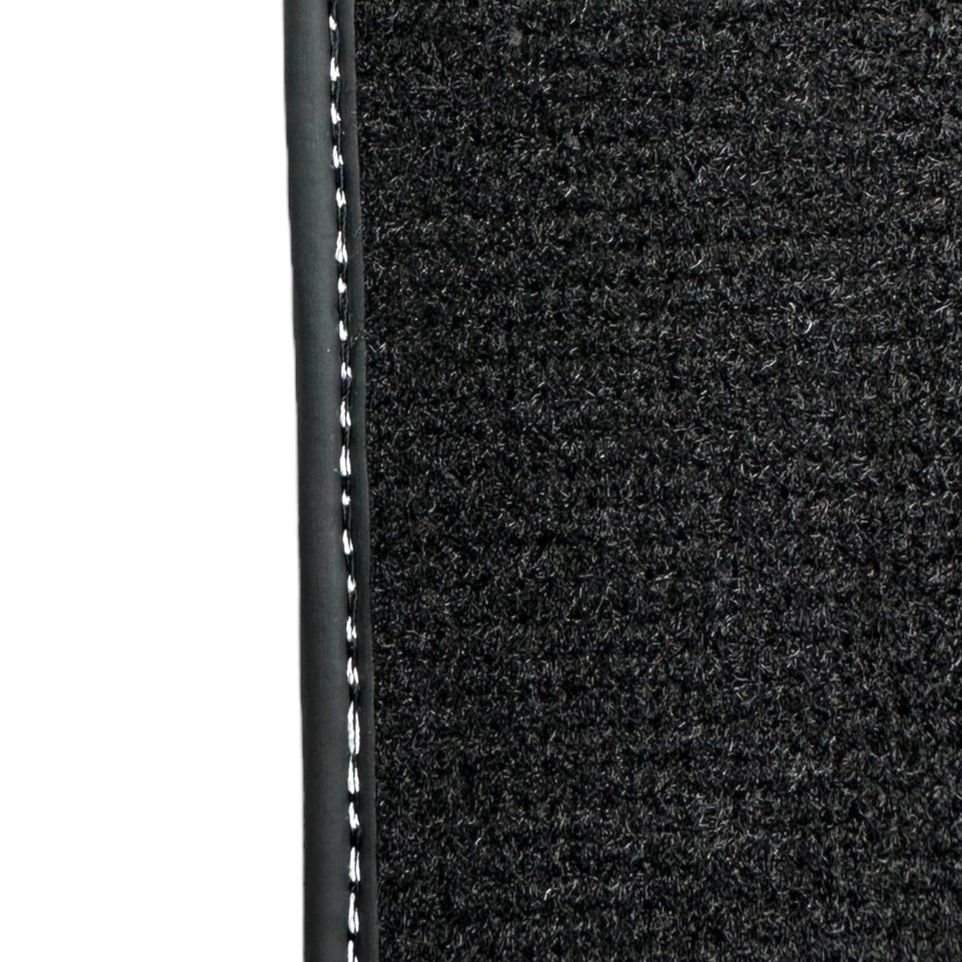 Black Floor Mats For Ford Mustang VI (2015-2023) With Pony - AutoWin