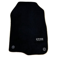 Black Floor Mats For Honda CR-V (2017-2022) ER56 Design - AutoWin