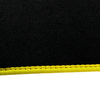 Black Floor Mats For Lamborghini Urus With Alcantara Leather - AutoWin