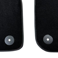 Black Floor Mats for Lamborghini Urus with Dark Brown Leather | ER56 Design - AutoWin