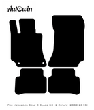 Black Floor Mats For Mercedes Benz E-Class S212 Estate (2009-2013) | Limited Edition - AutoWin