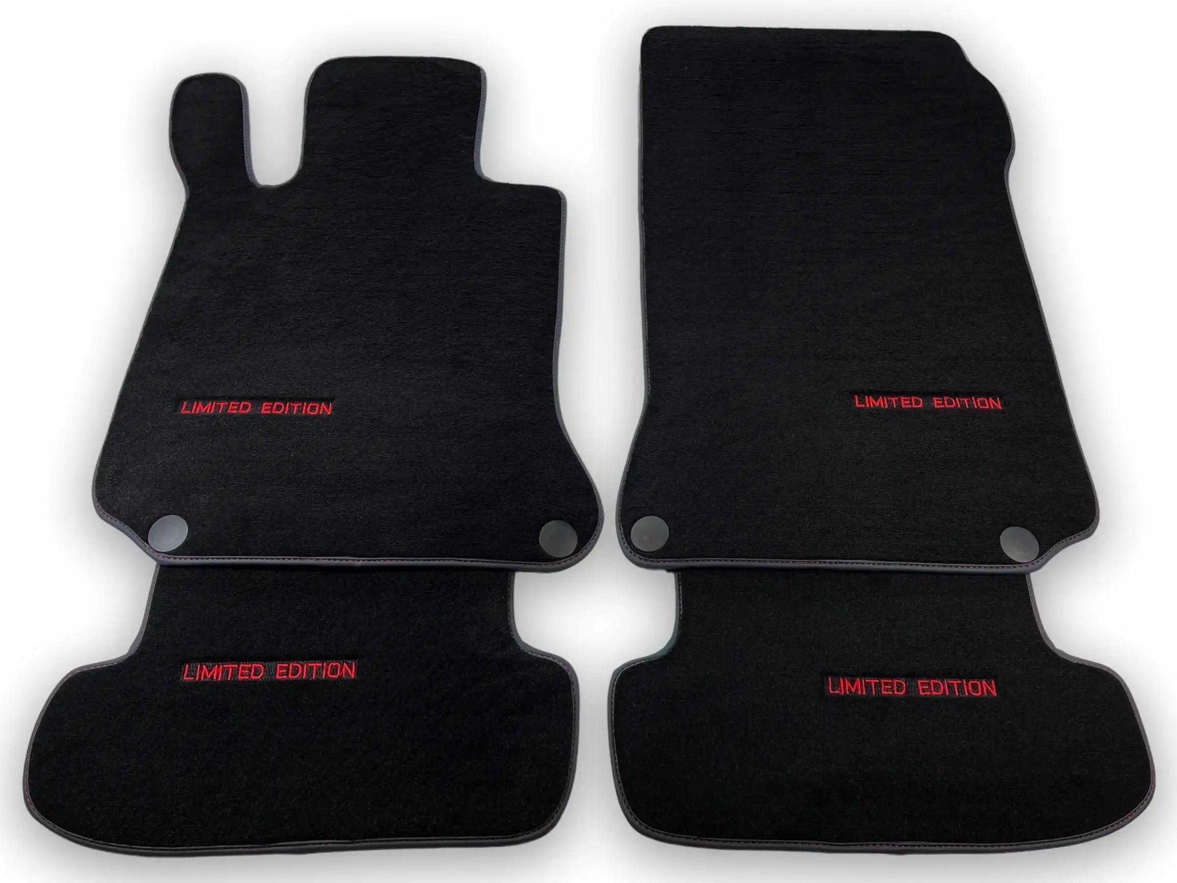 Black Floor Mats For Mercedes Benz E-Class S212 Estate (2009-2013) | Limited Edition - AutoWin