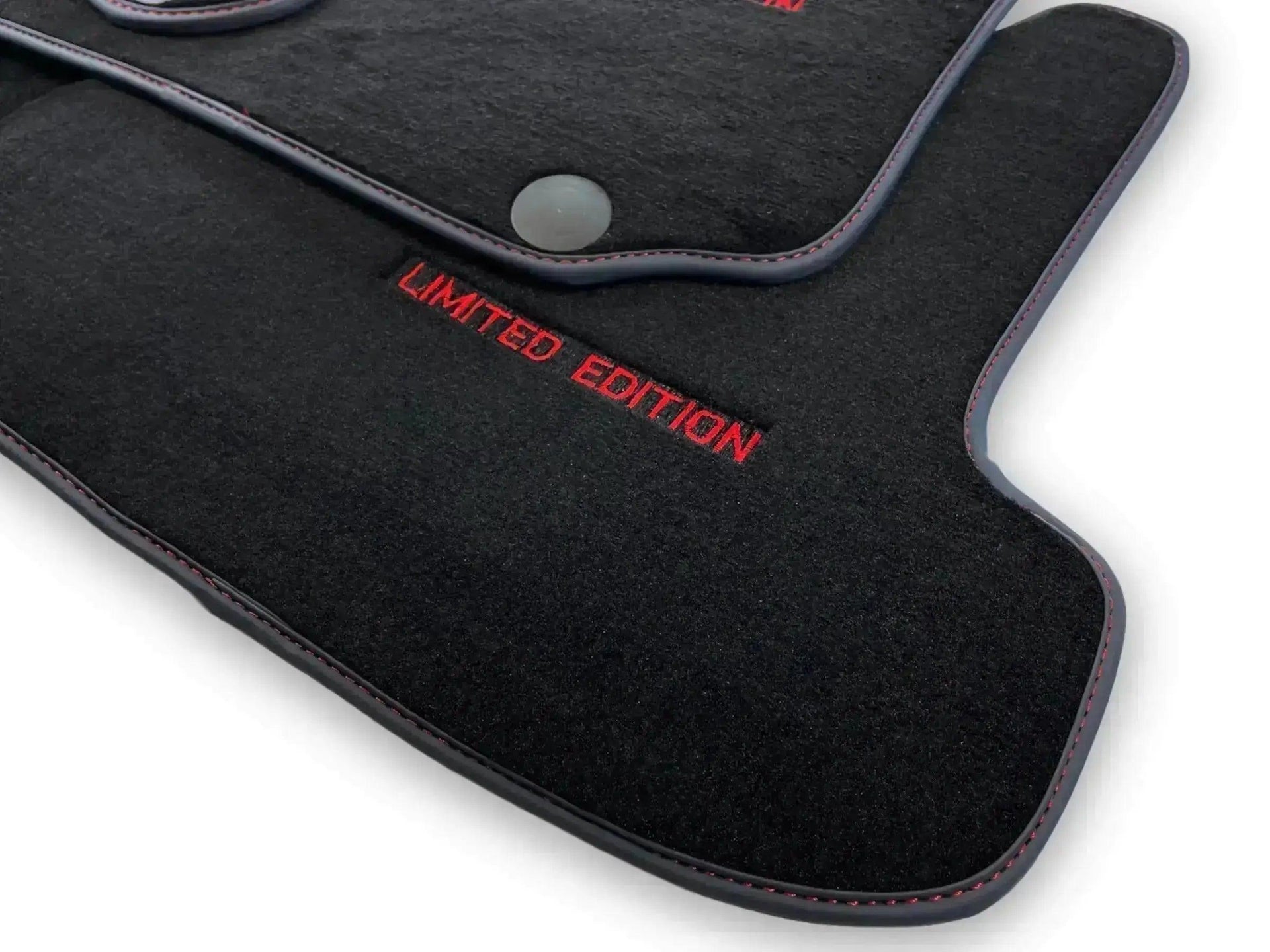 Black Floor Mats For Mercedes Benz GLE-Class W166 Allrounder (2015-2019) | Limited Edition - AutoWin