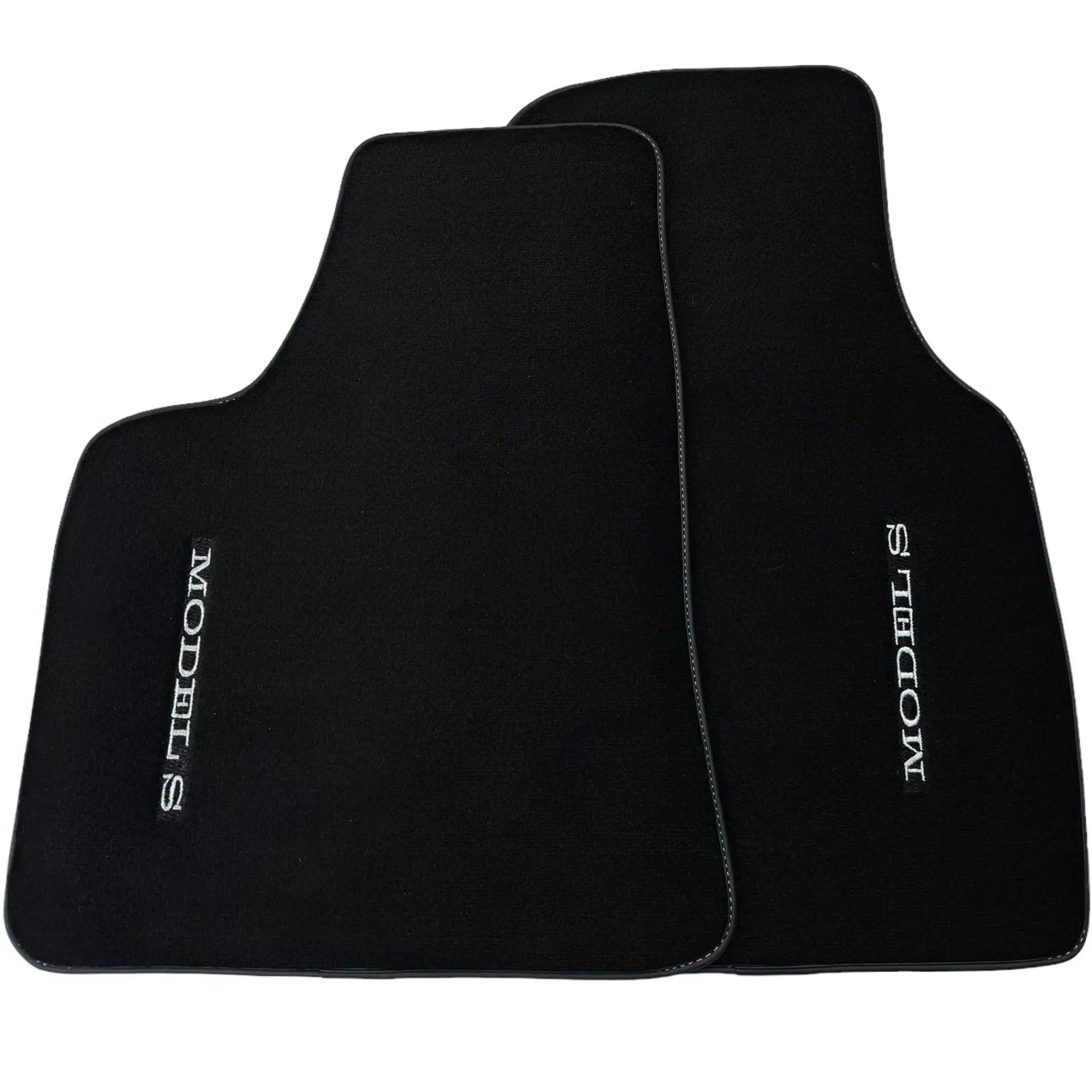 Black Floor Mats For Tesla Model S (2012-2023) - AutoWin
