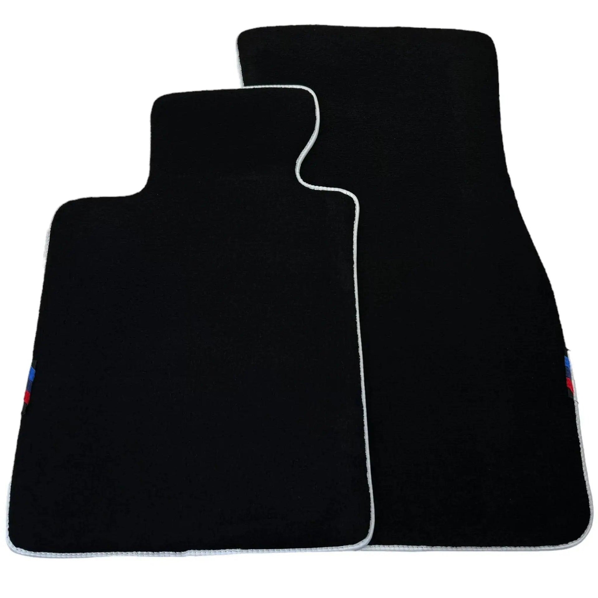 Black Mats For BMW iX1 - U11 SUV | White Trim - AutoWin