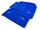Blue Floor Mats for Audi A6 - C7 Sedan (2011-2018) | ER56 Design - AutoWin