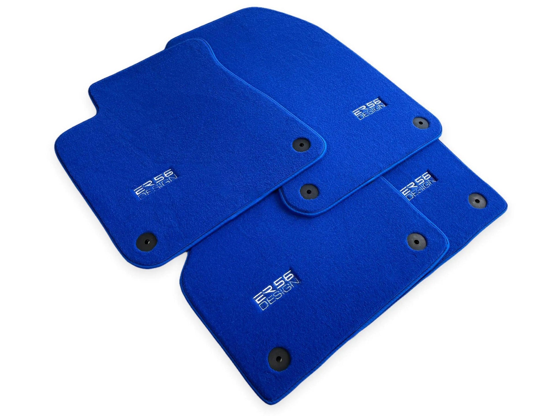 Blue Floor Mats for Audi Q2 (2016-2020) | ER56 Design - AutoWin