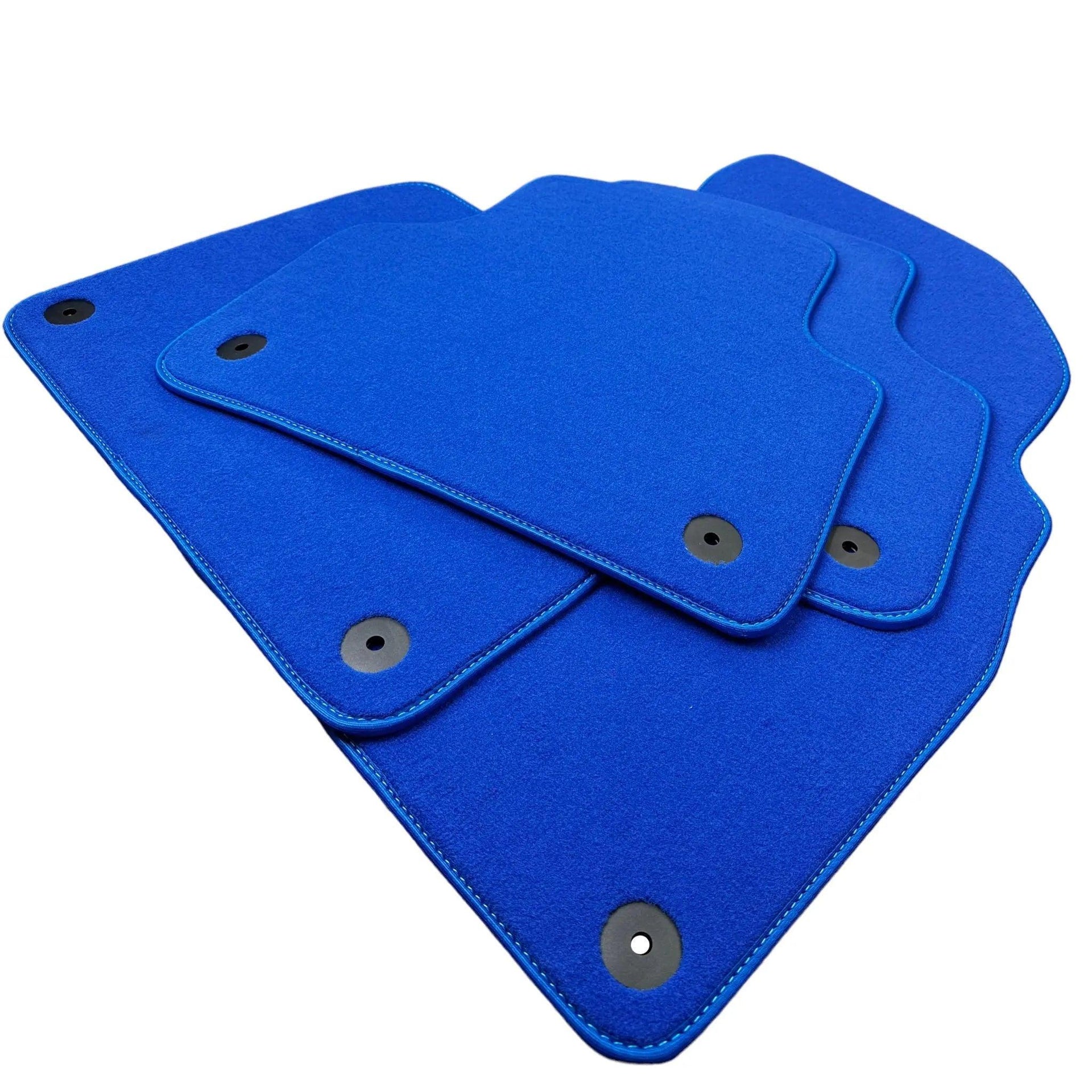 Blue Floor Mats For Bentley Bentayga (2015-2023) - AutoWin
