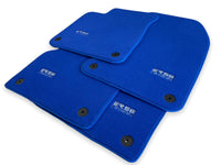 Blue Floor Mats for e-tron (2019-2024) | ER56 Design - AutoWin