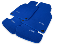 Blue Floor Mats for Porsche Cayenne (2003-2010) | ER56 Design - AutoWin